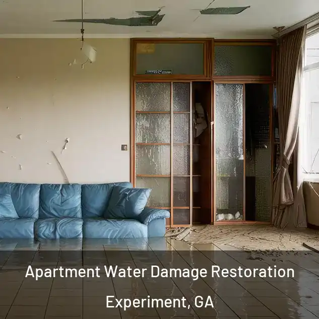  Apartment Water Damage Restoration Experiment, GA