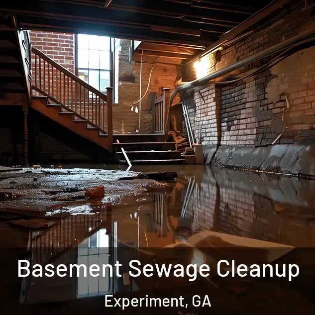  Basement Sewage Cleanup Experiment, GA