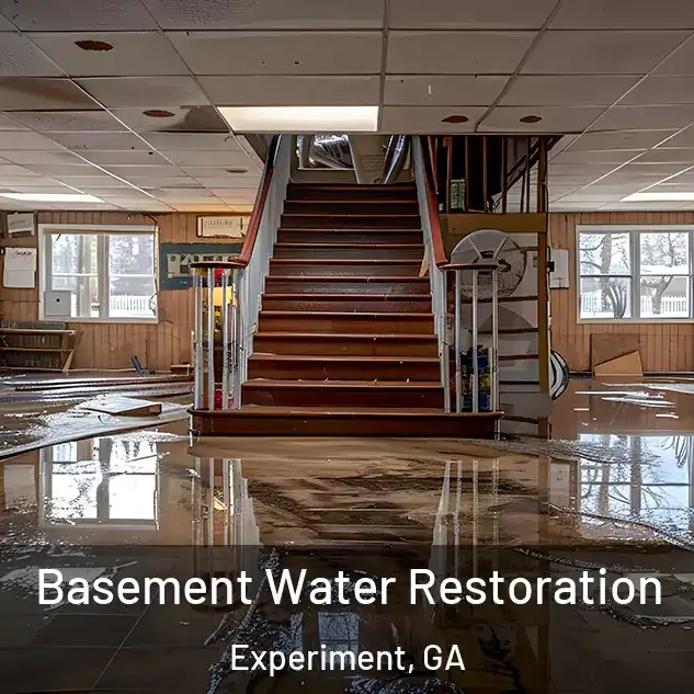  Basement Water Restoration Experiment, GA