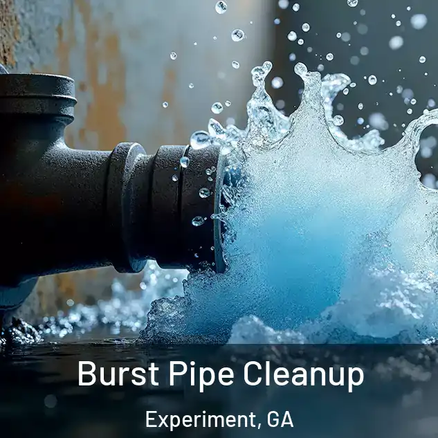  Burst Pipe Cleanup Experiment, GA