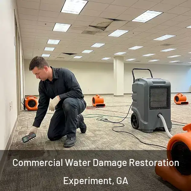  Commercial Water Damage Restoration Experiment, GA