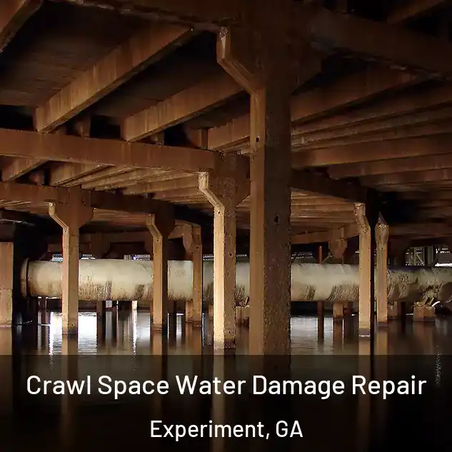  Crawl Space Water Damage Repair Experiment, GA