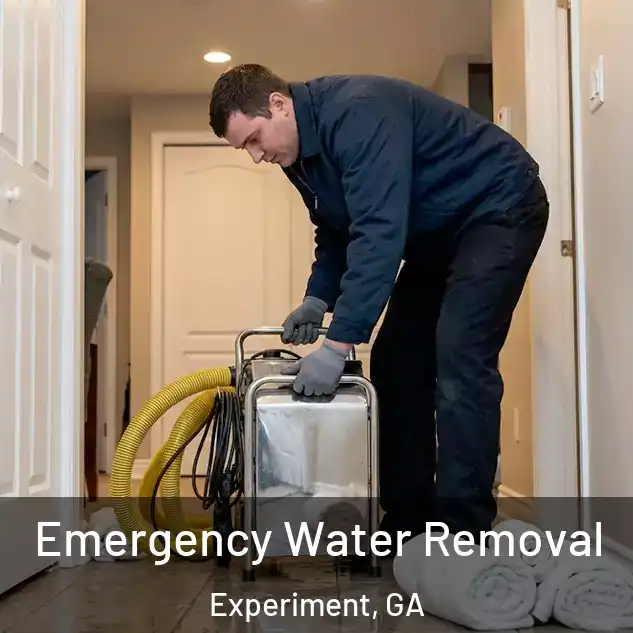  Emergency Water Removal Experiment, GA