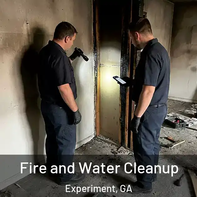  Fire and Water Cleanup Experiment, GA