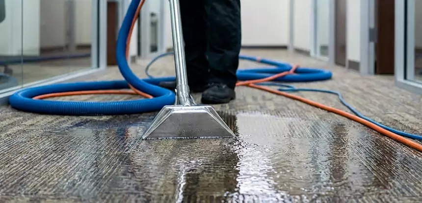 Basement Flooding Carpet Cleanup in Experiment