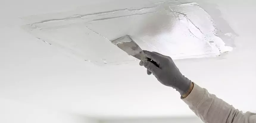 Ceiling Sagging Water Damage Repair Experiment