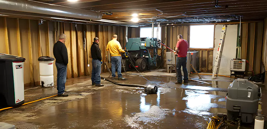 Commercial Water Damage Cleanup in Experiment
