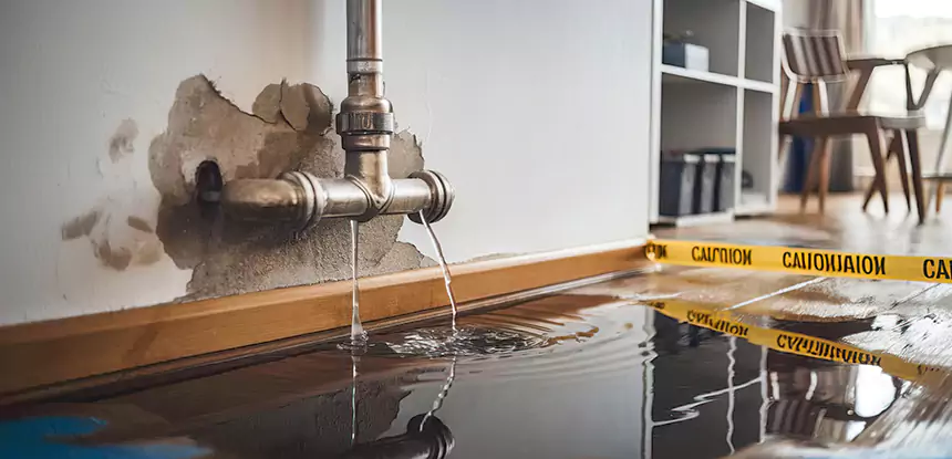 Burst Pipe Cleanup in Experiment