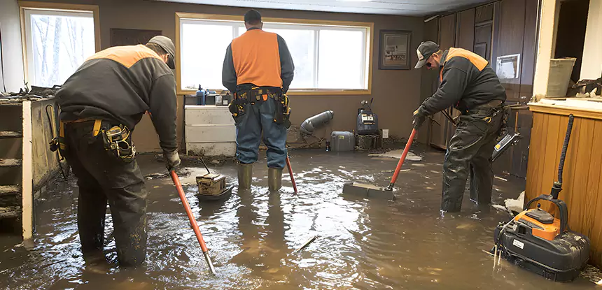 Storm Damage Cleanup in Experiment