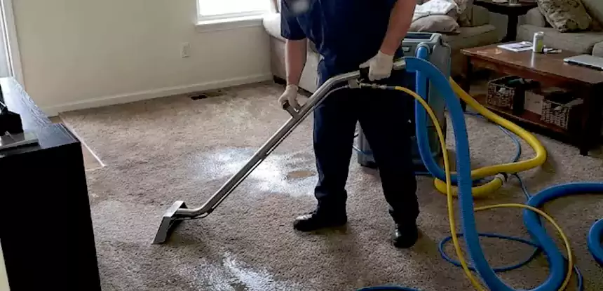 Wet Carpet Mold Treatment in Experiment