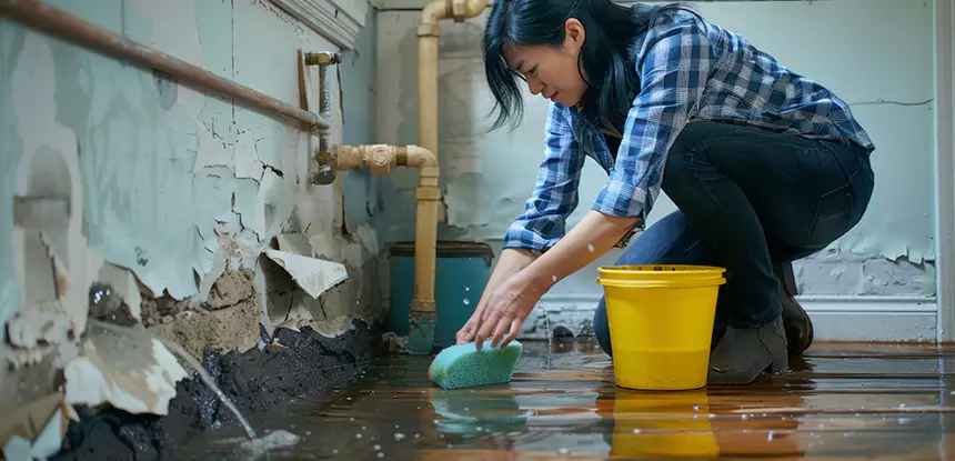 Hidden Water Leak Detection in Experiment