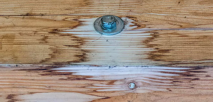 Fixing Water Marks on Wood in Experiment