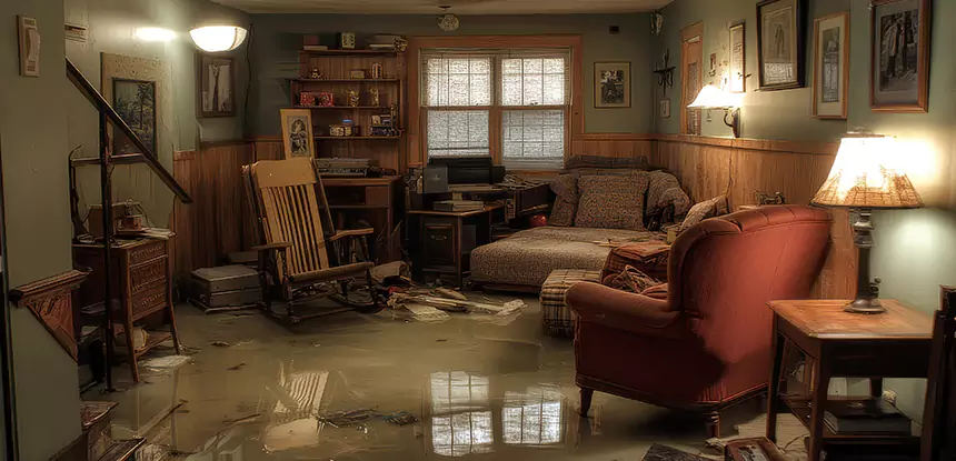 Professional Wet Basement Cleanup Services in Experiment, GA