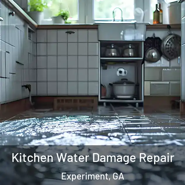  Kitchen Water Damage Repair Experiment, GA