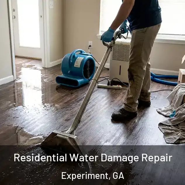  Residential Water Damage Repair Experiment, GA