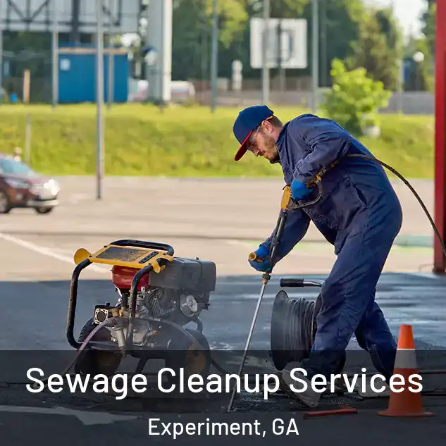  Sewage Cleanup Services Experiment, GA