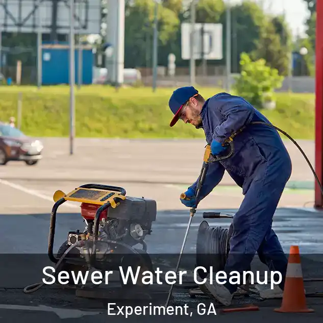  Sewer Water Cleanup Experiment, GA