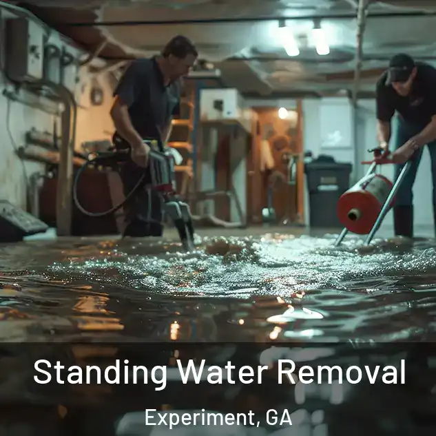 Standing Water Removal Experiment, GA