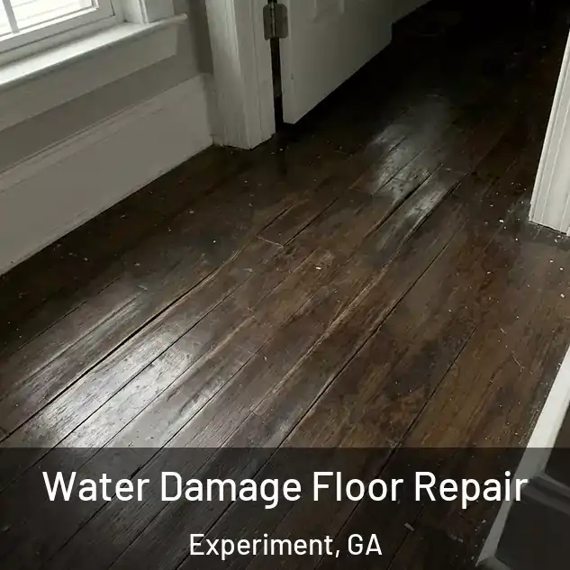  Water Damage Floor Repair Experiment, GA