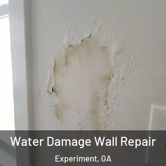  Water Damage Wall Repair Experiment, GA