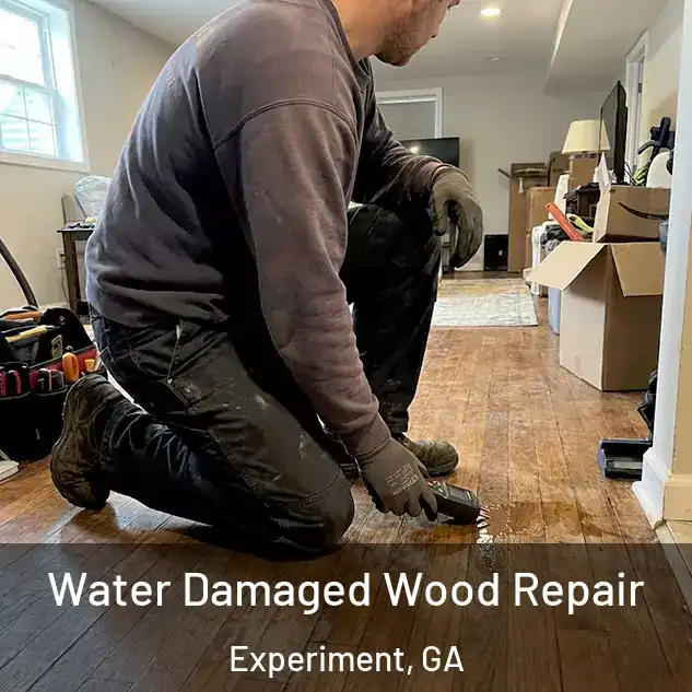  Water Damaged Wood Repair Experiment, GA