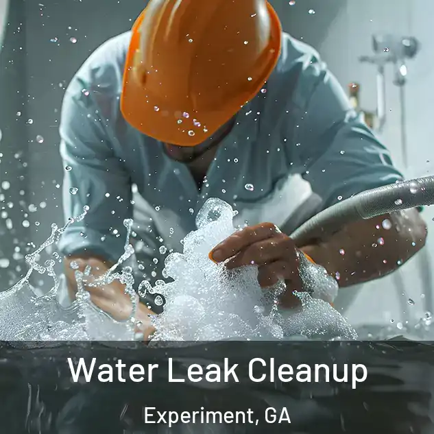  Water Leak Cleanup Experiment, GA