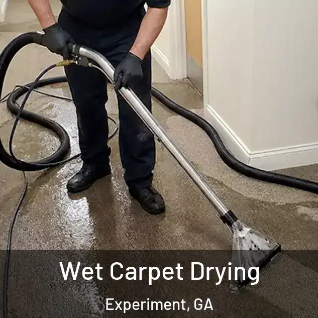  Wet Carpet Drying Experiment, GA